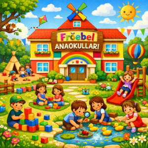 Froebel Anaokulları'nda renkli oyunlar
