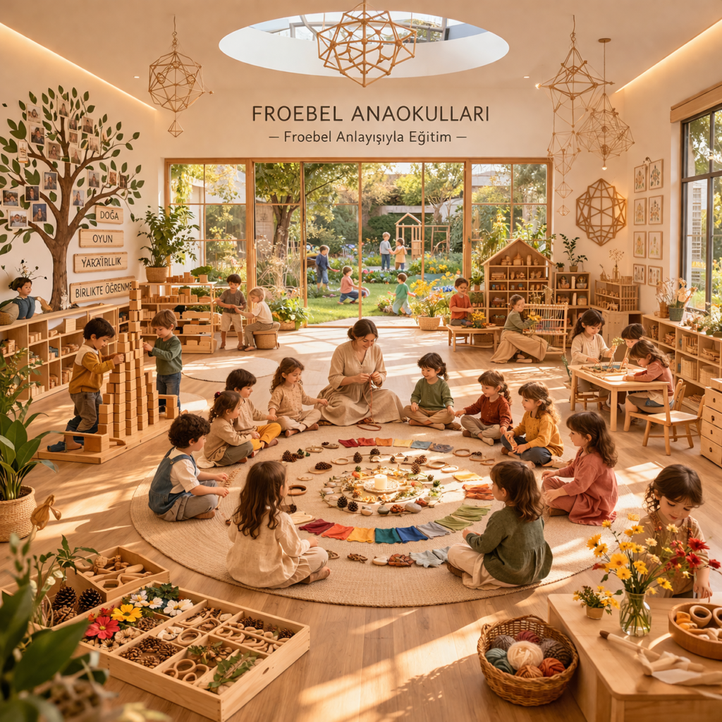 Froebel anaokulunda oyun ve öğrenme