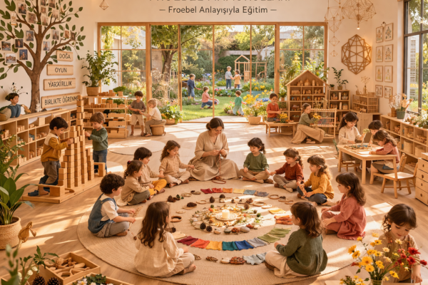 Froebel anaokulunda oyun ve öğrenme
